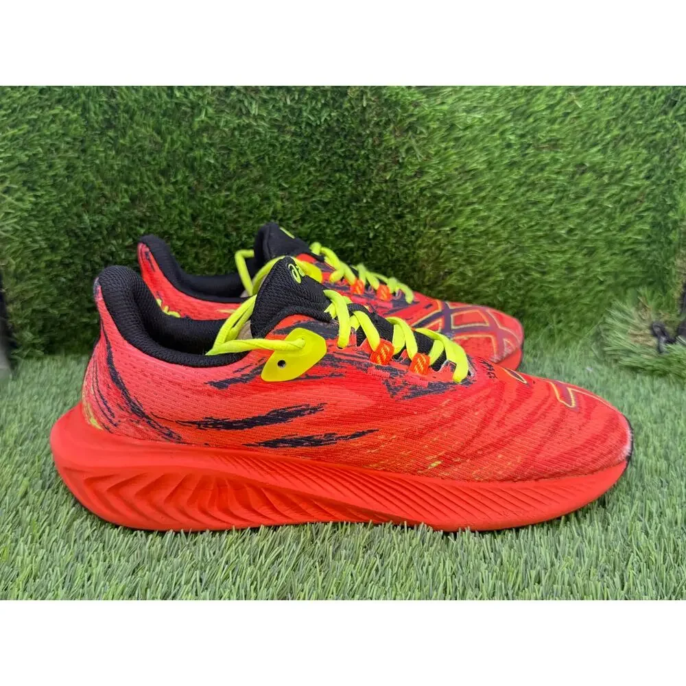 Asics Gel-Noosa Tri 15 1014A311 Athletic Sneaker Mens 7 Red Mesh Running Jogging